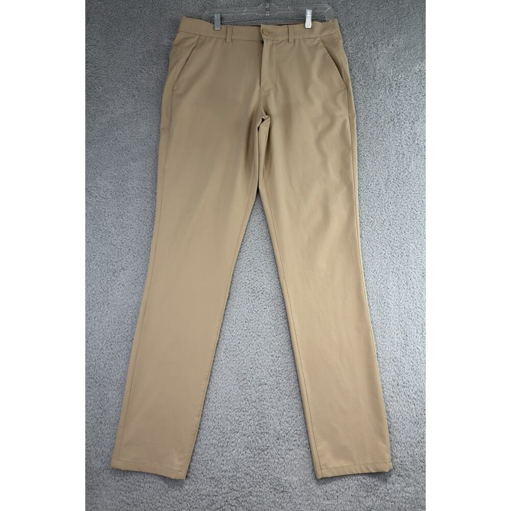 Mizzen Main Helmsman Pants Slim Fit Stretch Performance Men 32(33x33.5) Beige